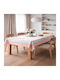Saint Clair Tablecloth Pink 145x180cm