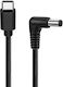 Powertech DC - DC Cable 1m Μαύρο CAB-UC099