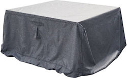 Hesperide Protective Table Cover 186886 185x125x80 cm In Grey Color Hesperide Protective Table Cover 186886 185x125x80 cm In Grey Color