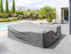 Hesperide Protective Couch Cover 400x300x90cm In Grey Colour