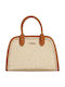 Straw Women's Handbag Brown