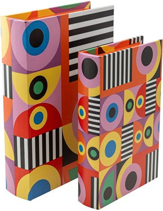 Set 2 Dekorative Boxen 31,5x22,5x5cm 26,5x17,5x5cm Set 2 Dekorative Boxen 31,5x22,5x5cm 26,5x17,5x5cm