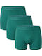 Men's Green Boxers 3 Pack