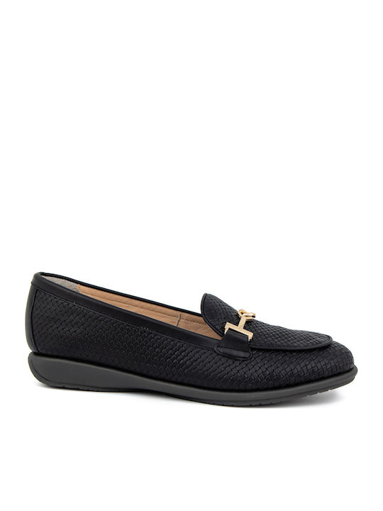 Relax Anatomic Leather Women's Moccasins in Bla...