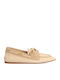 Women's Moccasins in Beige Colour