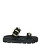 Leather Women's Anatomic Black Sandals
