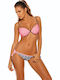 Bikinioberteile mit Polsterung Rosa