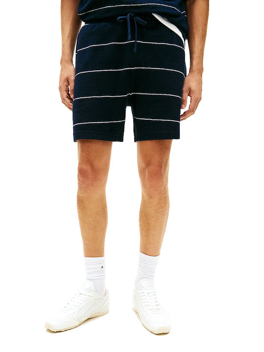 Tommy Hilfiger Herren-Bademode Kurze Hosen Weiß mit Gestreift Tommy Hilfiger Herren-Bademode Kurze Hosen Weiß mit Gestreift