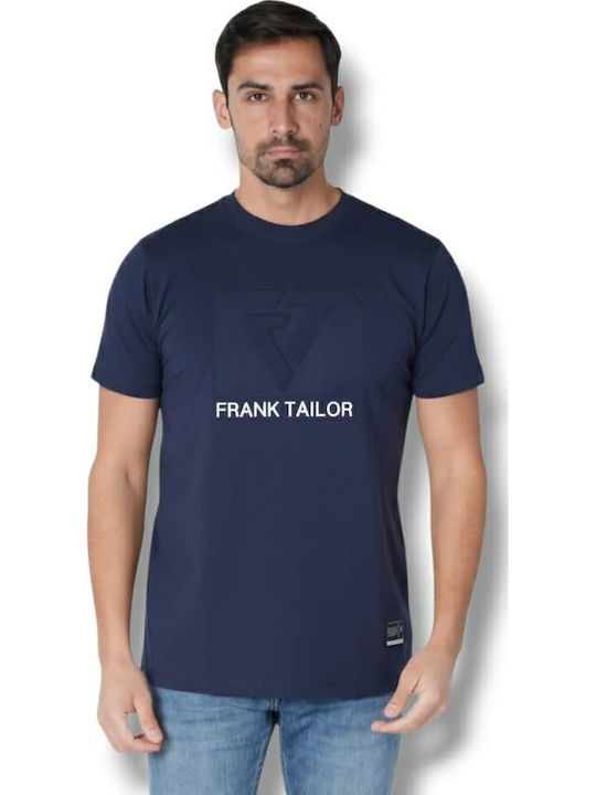 Frank Tailor Мъжка Тениска С Къс Ръкав Синя