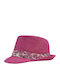 Brims and Trims Women's Fedora Hat Fuchsia