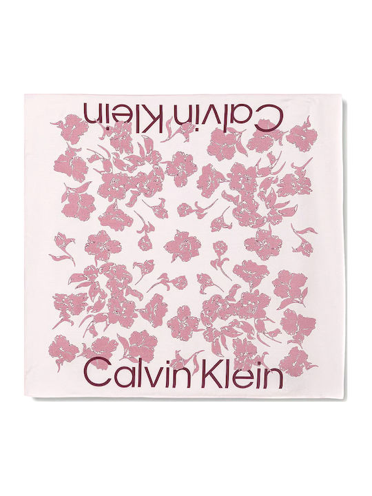 Calvin Klein Γυναικείο Φουλάρι Ροζ