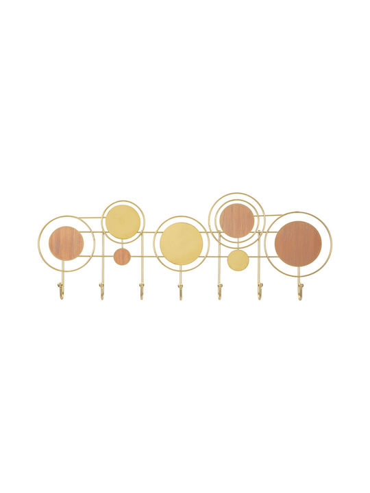 Mauro F Metal Wall Hanger 67x4.5x25cm