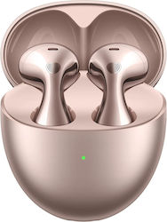 Huawei FreeBuds 6 Bluetooth Handsfree Headphones with Sweat Resistance and Charging Case Rose Gold