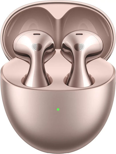 Huawei FreeBuds 6 Casti Bluetooth Handsfree cu Rezistență la Transpirație și Husă de Încărcare Rose Gold