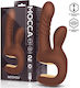 IntoYou Rabbit Vibrator with Remote Control 21.5cm Brown