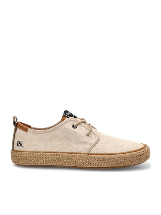 Pepe Jeans Men's Beige Moccasins