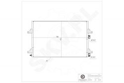 Συμπυκνωτής Κλιματισμού Renault Espace Iv Megane Ii 8200332851 Συμπυκνωτής Κλιματισμού Renault Espace Iv Megane Ii 8200332851