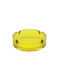 Glass Ashtray Party 10.7 Cm Yellow