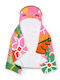 Tuc Tuc Baby Poncho Bathrobe Hooded Pink