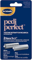 Scholl Pedi Perfect Recharge Nanotech Cap de Înlocuire Capete Cilindrice de Schimb pentru Pilă Electronică de Picioare Îndepărtează Pielea Întărită Netezesc și Lustruiesc 2 Bucăți Scholl Pedi Perfect Recharge Nanotech Cap de Înlocuire Capete Cilindrice de Schimb pentru Pilă Electronică de Picioare Îndepărtează Pielea Întărită Netezesc și Lustruiesc 2 Bucăți