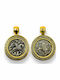 Charm Talisman aus Vergoldetem Silber