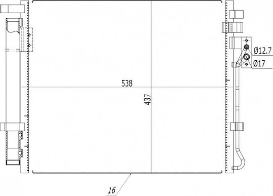 Condensator Aer Condiționat Kia Sorento II 10 976062p000