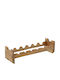 Espiel Espiel Weinregal für 6 Flaschen Beiges 70x20x17cm