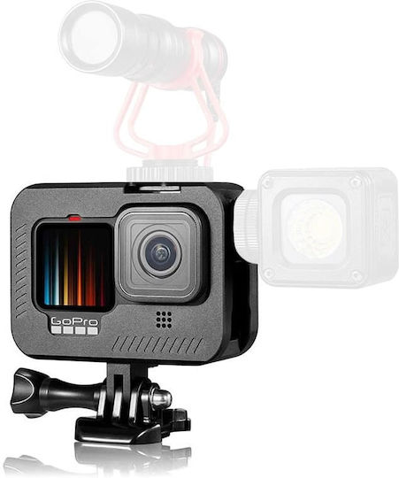 Frame Gopro Hero 9 10 11 12 13 Black Aluminum Black