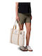 Women's Tote Handbag Beige