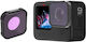 Underwater Shooting Filter Gopro Hero 9 10 11 12 13 Black Original Mount Purple