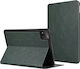Avizar Folio Case Xiaomi Pad 8 Pad 8 Pro Leather Effect Integrated Stand Dark Green
