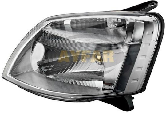 Headlight Left Motor Peugeot Partner Citroen Berlingo 2003-2008