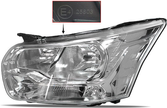Headlight Right Motor Ford Transit V363 2014+