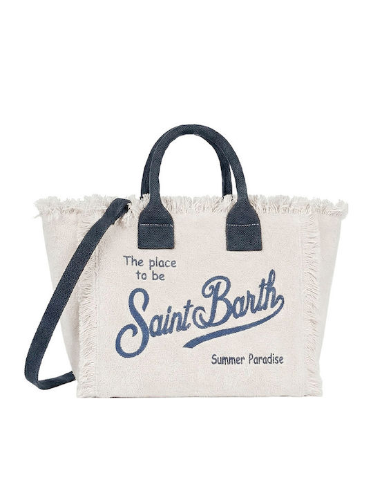 MC2 Colette Fabric Beach Bag Beige