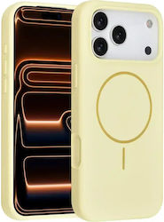 Tuniq Back Cover Σιλικόνης Κίτρινο (iPhone 18 P...