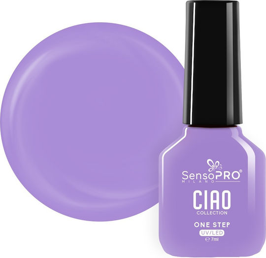 Ojă Pentru Unghii Cu Gel One Step Sensopro Milano Ciao Collection Mystic Lavandă 7ml