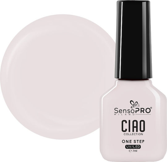 Ojă Pentru Unghii Cu Gel One Step Semi-permanent Sensopro Milano Ciao Collection Velvet Sand 7ml