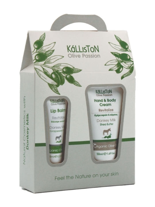 Kalliston Donkey Milk Σετ Περιποίησης για Ενυδάτωση 2τμχ