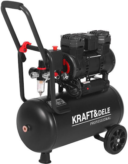 Compresor Fără Ulei Kraft&dele Kd4081 230 V 1450 W 8 Bar 24 L