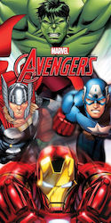 Плажна Кърпа Quick Dry Marvel Avengers 185 70x140 Бяла 100% Микрофибър Плажна Кърпа Quick Dry Marvel Avengers 185 70x140 Бяла 100% Микрофибър
