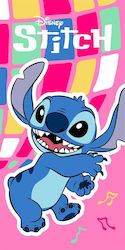 Πετσέτα Θαλάσσης Quick Dry Disney Home Lilo & Stitch 188 70x140 Pink 100% Microfiber Πετσέτα Θαλάσσης Quick Dry Disney Home Lilo & Stitch 188 70x140 Pink 100% Microfiber