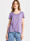 Women's T-shirt Lilac
