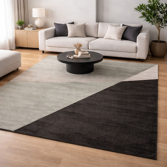 Фризе Абстрактен Килим Правоъгълен 160x220см