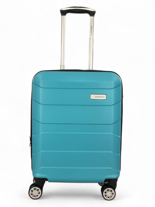 Greenwich Polo Club Hard Light Blue Travel Suitcase with 4 Wheels
