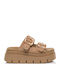 Women's Sandals Flatforms Beige