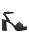 Damen Sandalen Braun Leder