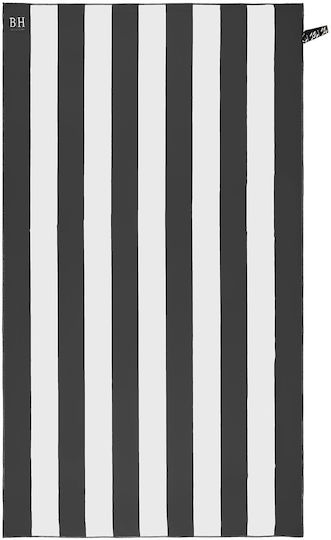 Beauty Home Art 2284 Mikrofasertuch Körper 200gr/m² Doppelseitig Schwarz 160x90cm