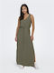 Summer Maxi Dress Khaki