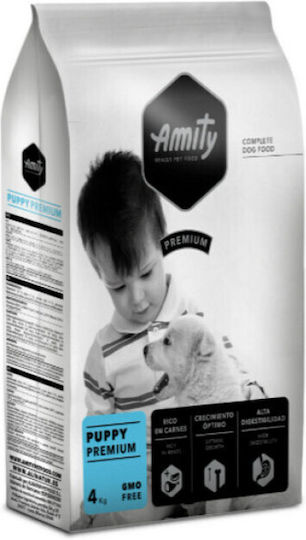 Amity 4kg Dry Dog Food With Low Grains for Puppies With Chicken