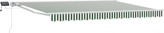 vidaXL Green Awning Frame with PU Coating 3x4m